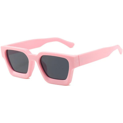 Ochelari de Soare Retro Square iUni iEye, UV400, Pink foto