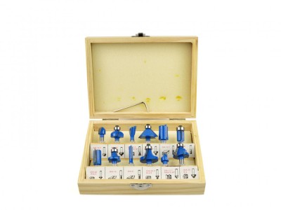 Set freze pentru lemn, 12 elemente, Geko G01201 foto