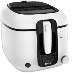 Friteuza TEFAL Super Uno FR314030, capacitate preparare 1.5KG, filtru miros, termostat ajustabil 190°C, Alb