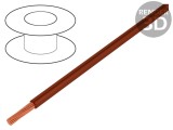 Cablu Electric Silivolt&reg;-E 1x0,5mm2 Silicon Maro