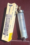 INDUSTRIA TEHNICO-MEDICALA BUCURESTI, SERINGA STICLA SI METAL /STAS din anul 1984, NEFOLOSITA !CAPACITATE : 20 cm cubi