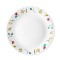 Set 6 Farfurii Intinse Opal Alb Model Minerva 26cm DNC51769