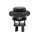 Izolator cu filet negru pentru stalp metalic gard electric Breckner
