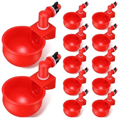 Set de 10 Adapatoare Automate pentru Pasari Mici de Curte: Rate, Gaste, Bibilici, Pui, gaini si curci foto