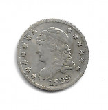 USA Capped Bust HALF DIMES Coin 1797 - Replica Muzeu, Europa, Cupru-Nichel