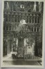 Carte postala, manastirea Horezu Valcea, interiorul bisericii, 1943