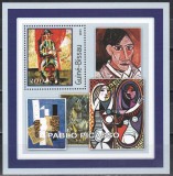 Guineea Bissau 2001 - Picturi de Picasso, Colita. MNH, Nestampilat