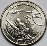 25 cents / quarter 2019, Guam, War in the Pacific, unc, litera D, America de Nord