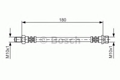 Conducta / cablu frana FORD FOCUS (DAW, DBW) (1998 - 2007) BOSCH 1 987 476 887 foto