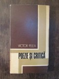 POEZIE SI CRITICA -VICTOR FELEA