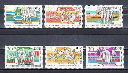 A12 S2 1 - Timbre foarte vechi - Fosta Germanie Democrata - DDR