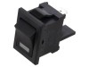 NKK SWITCHES Comutator Basculant ON-OFF cu LED Verde, Montare Panou, SPST, 10A 125V AC