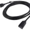 Cablu USB 3.0 2m Negru 5Gbps