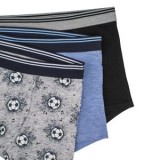 Set Boxeri Multicolor cu Model Fotbal pentru Copii, CMCLASS