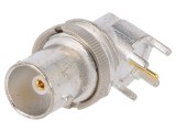 Conector BNC mamă 90&deg; 75&Omega; THT pentru PCB - MOLEX