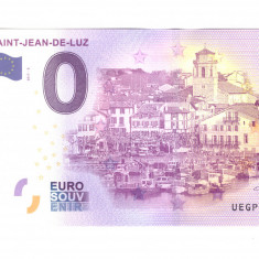 Bancnota suvenir Franta 0 euro Saint-Jean-de-Luz, 2017 - 2, UNC