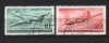 GERMANIA (DDR) 1956 &ndash; AVIATIE. TIMBRE STAMPILATE, F142, Stampilat