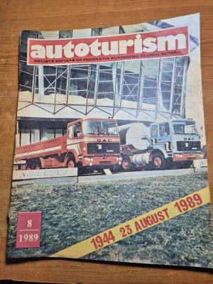revista autoturism august 1989 foto
