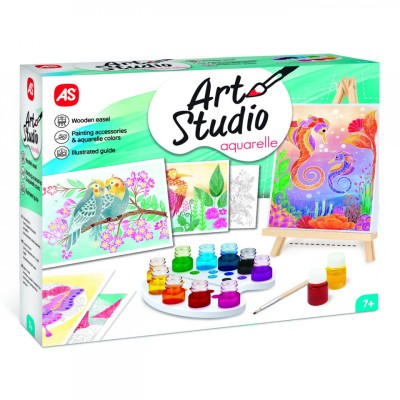 Atelierul de pictura art studio aquarelle foto