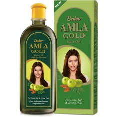 DABUR Amla Gold Hair Oil Ulei de Amla Gold Migdale Henna 300ml