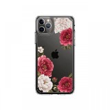 Husa iPhone 11 Pro Cyrill by Spigen Cecile Series Red Floral