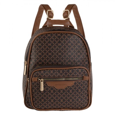 Rucsac Exclusivo, Model Mini, Maro, 22x10x25cm, Curele Reglabile foto