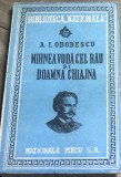 E. 1 Carte Mihnea Voda cel Rau si Doamna Chiajna - A. I. Odobescu - Editura Nationala Mecu, Biblioteca Nationala, Veche 1947