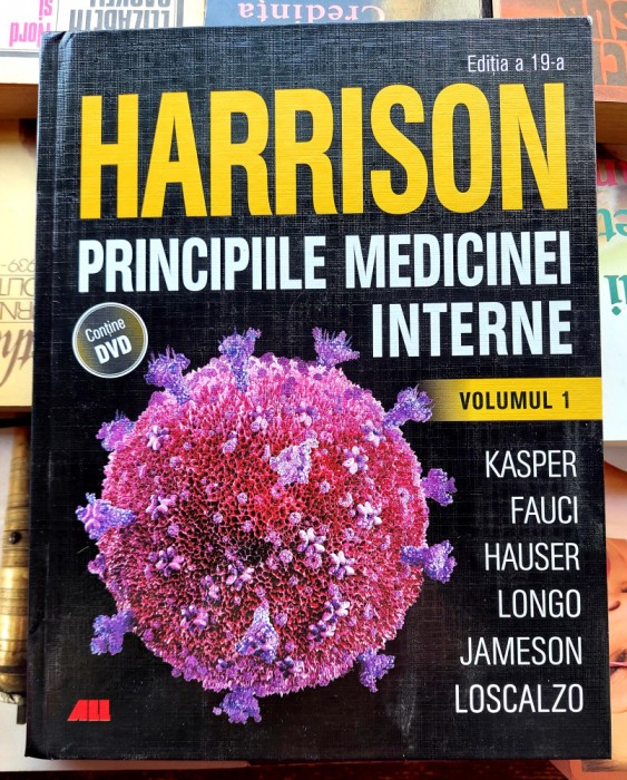 Principiile medicinei interne volumul 1 - Harrison Editia a 19 a Fara DVD