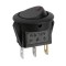 Interupator basculant 1 circuit 3 pini 12V 16A OFF-ON LED rosu cu
