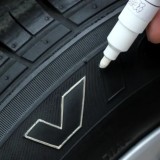 Marker Permanent pentru anvelope, rezistent la apa, culoare ALBA, AVEX