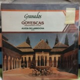 AS - GRANADOS GOYESCAS ALICIA DE LARROCHA, PIANO (DUBLU DISC VINIL, LP), Clasica