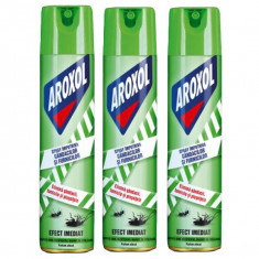 3 x Aroxol spray impotriva gandacilor si furnicilor, 3 x 500ml foto