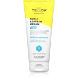 Yellow Professional Curls Curly Leave-in Cream crema leave-in pentru par ondulat si cret 200 ml