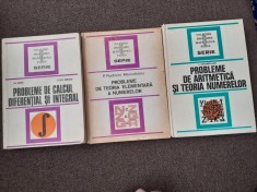 LOT 3 CARTI MATEMATICA LIA ARAMA/ I.CUCUREZEANU