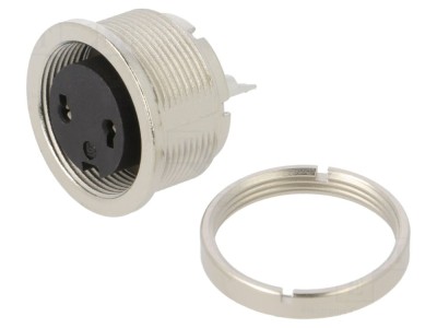Conector M16 mamă 2-Pin IP40 foto