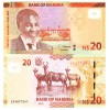 Namibia 20 Dolari 2022 P-17 UNC