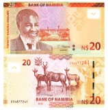 Namibia 20 Dolari 2022 P-17 UNC