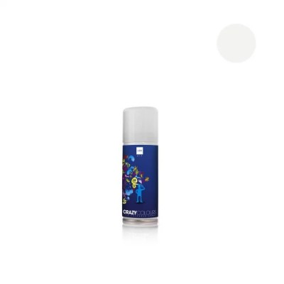 Spray colorant pentru par CRAZY COLOURS - colorare temporara ALB foto