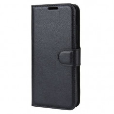 Husa Flip Portofel Compatibila cu Sony Xperia 5 - Tech-Protect Wallet Negru foto