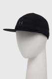 Under Armour sapca Iso-Chill Armourvent culoarea negru, cu imprimeu