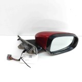 Oglinda Laterala Dreapta Jaguar XF X250 2014, OEM BX23-17E698-AC, Negru/Portocaliu, Second Hand