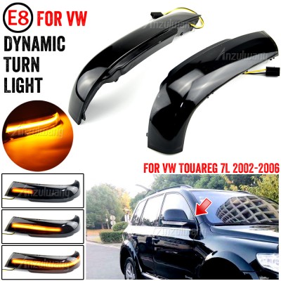 Set de 2 lampi led semnalizare dinamica/progresiva oglinda Xentech Light VW TOUAREG 7L 12V foto