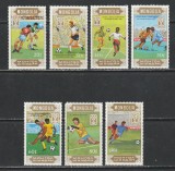 Mongolia 1985 - #414 Cupa Mondiala de Fotbal Juniori 7v MNH, Nestampilat