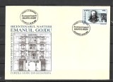 ROMANIA 2002 - OAMENI DE SEAMA - EMANUIL GOJDU, FDC - LP 1578