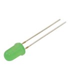 LED 5mm verde cu clipire 3-5V 1560-2180mcd 30grade parte frontala, Optosupply