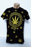 Tricou bărbați cu frunză - XL