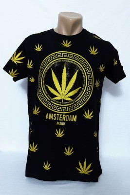 Tricou bărbați cu frunză - XL foto