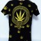 Tricou bărbați cu frunză - XL