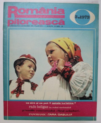 ROMANIA PITOREASCA , REVISTA LUNARA DE TURISM , NR. 3, 1973 foto