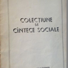 Colectiune de cantece sociale- Ciprian Porumbescu